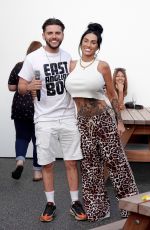 KATIE PRICE at a Pub Lunch at White Horse Pub in Norfolk 08/20/2024