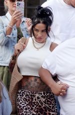 KATIE PRICE at a Pub Lunch at White Horse Pub in Norfolk 08/20/2024