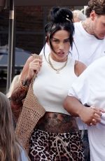 KATIE PRICE at a Pub Lunch at White Horse Pub in Norfolk 08/20/2024
