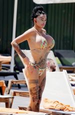 KATIE PRICE in Bikini at a Pool in Turkey 08/03/2024