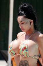KATIE PRICE in Bikini at a Pool in Turkey 08/03/2024