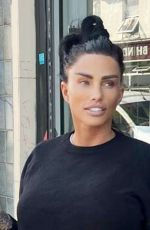 KATIE PRICE Leaves a Nail Shop After Getting Her Nails Done 08/23/2024