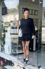 KATIE PRICE Leaves a Nail Shop After Getting Her Nails Done 08/23/2024