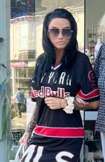 KATIE PRICE Out with Her Mum Amy Price in London 08/27/2024