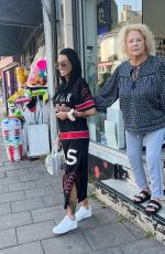 KATIE PRICE Out with Her Mum Amy Price in London 08/27/2024