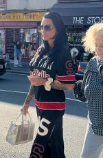 KATIE PRICE Out with Her Mum Amy Price in London 08/27/2024