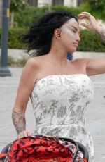 KATIE PRICE with Heavily Bruised Face on Her Turkish Getaway 08/08/2024