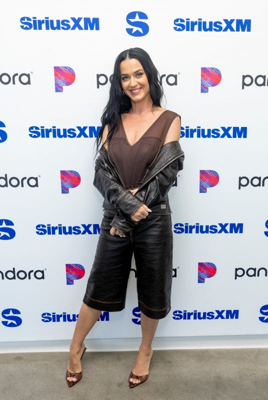 KATY PERRY at SiriusXM Studios in Los Angeles 08/19/2024