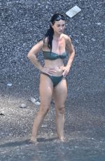 KATY PERRY in Bikini Enjoyed a Swim at Their European Italian Getaway in Maiori 08/05/2024