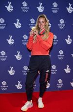 KEELY HODGKINSON at Team GB Homecoming Event at AO Arena in Manchester 08/17/2024