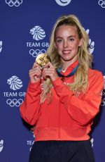 KEELY HODGKINSON at Team GB Homecoming Event at AO Arena in Manchester 08/17/2024