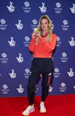 KEELY HODGKINSON at Team GB Homecoming Event at AO Arena in Manchester 08/17/2024