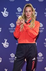 KEELY HODGKINSON at Team GB Homecoming Event at AO Arena in Manchester 08/17/2024