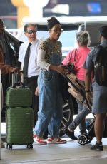 KEKE PALMER Arrives at LAX Airport in Los Angeles 08/05/2024