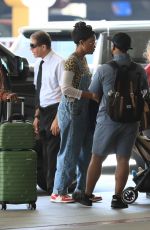 KEKE PALMER Arrives at LAX Airport in Los Angeles 08/05/2024