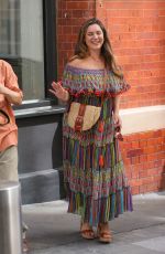 KELLY BROOK Arrives at Heart Radio in London 08/13/2024