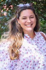 KELLY BROOK Arrives at Heart Radio Studios in London 08/15/2024