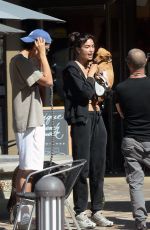 KELLY GALE Out with a New Puppy in Los Angeles 08/20/2024