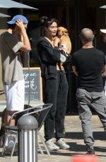 KELLY GALE Out with a New Puppy in Los Angeles 08/20/2024