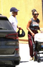 KELLY ROWLAND Out with a Friend in Los Angeles 07/31/2024