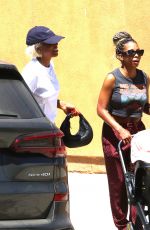 KELLY ROWLAND Out with a Friend in Los Angeles 07/31/2024
