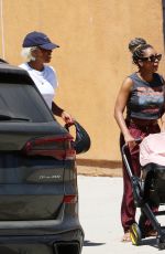 KELLY ROWLAND Out with a Friend in Los Angeles 07/31/2024