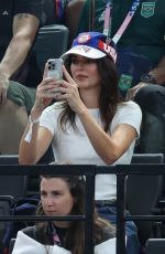 KENDALL JENNER at Paris 2024 Olympic Games Gymnastique Women