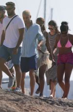KENDALL JENNER Out with Best Friend Fai Khadra in Ibiza 08/05/2024