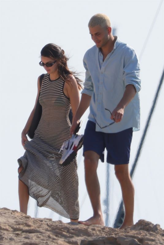 KENDALL JENNER Out with Best Friend Fai Khadra in Ibiza 08/05/2024