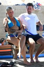 KERRY KATONA in Bikini on Holiday in Cyprus 08/20/2024