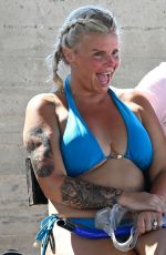 KERRY KATONA in Bikini on Holiday in Cyprus 08/20/2024
