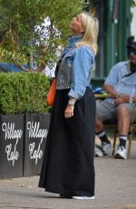 KERRY KATONA Leaves a Local Cafe in Cheshire 07/24/2024