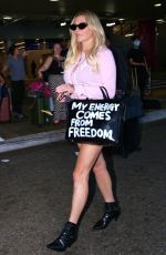 KESHA Arrives at LAX Airport in Los Angeles 08/26/2024