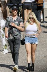 KESHA Out with a Mystery Guy in Los Angeles 08/09/2024