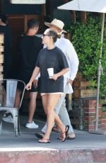 KHATIRA RAFIQZADA Out for Breakfast with a Friend at All Time in Los Feliz 0816/2024