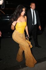 KIM KARDASHIAN Arrives at Polo Bar in New York 08/14/2024