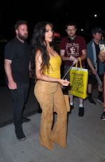 KIM KARDASHIAN Arrives at Polo Bar in New York 08/14/2024