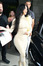 KIM KARDASHIAN Leaves Her Hotel in New York 08/15/2024