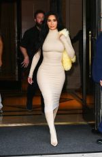 KIM KARDASHIAN Leaves Her Hotel in New York 08/15/2024