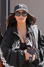 KIM KARDASHIAN Out and About in Calabasas 08/27/2024