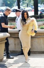 KIM KARDASHIAN Out and About in New York 08/15/2024