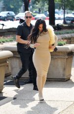 KIM KARDASHIAN Out and About in New York 08/15/2024