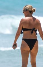 KIMBERLY CREW in Bikini and Joe Hart at a Beach in Barbados 08/14/2024