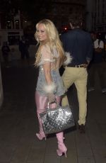 KIMBERLY WYATT Arrives at Love Island x Boots Launch Party in London 08/07/2024