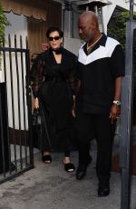 KRIS JENNER and Corey Gamble Leaves Giorgio Baldi in Santa Monica 08/01/2024
