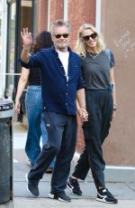 KRISTIN KEHRBERG and John Mellencamp Out in Manhattan
