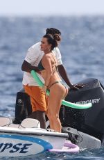KYLE RICHARDS, ERIKA JAYNE and DORIT KEMSLEY in Bikinis in St Lucia 08/08/2024