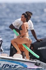 KYLE RICHARDS, ERIKA JAYNE and DORIT KEMSLEY in Bikinis in St Lucia 08/08/2024