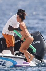KYLE RICHARDS, ERIKA JAYNE and DORIT KEMSLEY in Bikinis in St Lucia 08/08/2024