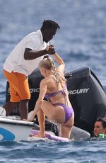 KYLE RICHARDS, ERIKA JAYNE and DORIT KEMSLEY in Bikinis in St Lucia 08/08/2024